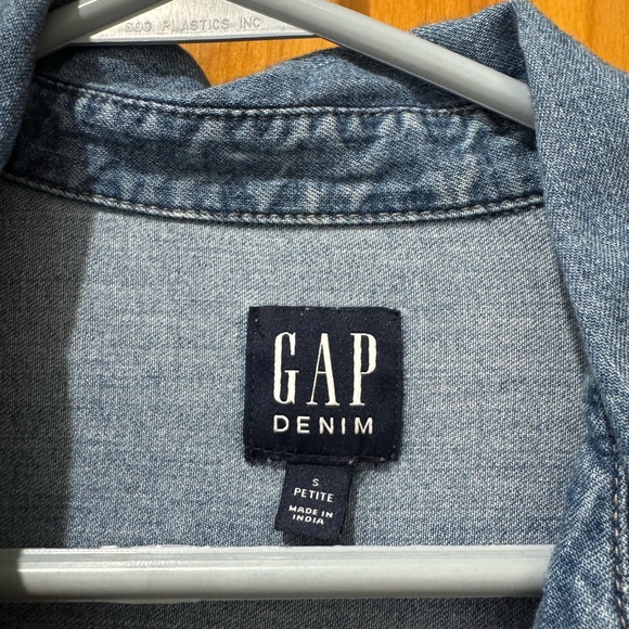 GAP Denim Shirt Dress - Picture 2 of 5